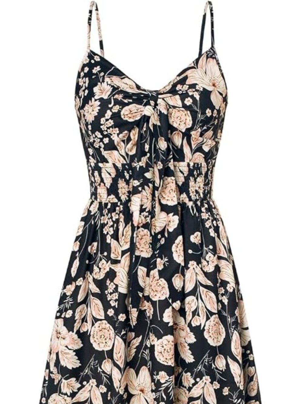 Maxi Floral Flowy Dress w Pockets